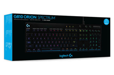 Logitech G810 Orion Spectrum Gaming Keyboard Logitech G810 Orion Spectrum Gaming Keyboard